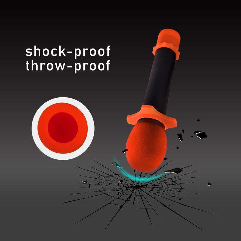 findTop Silicone Shakeproof Anti-Roll Wireless Microphone Protection Ring, Bottom Rod Sleeve Holder, Windscreen Cover for KTV, Assorted Colors - Image 5